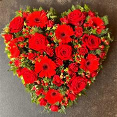 Loose Red Heart