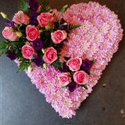 Pink Massed Heart