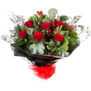 Six Long Stemmed Red Roses