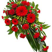 Red single ended spray