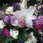 Lilac summer spray