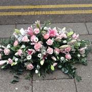  4ft Pink Casket spray
