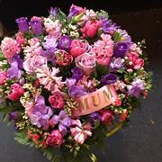 Pink, Purple, MUM Posy Pad