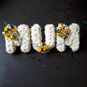 MUM Tribute with Yellow Roses
