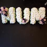 Mum Tribute Palest pink with purple
