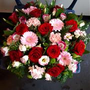 Red &amp; Pink Posy pad