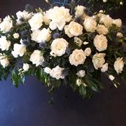 White Roses &amp; Blue Thistles 4ft