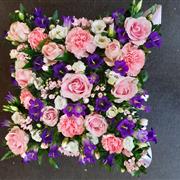 Pink and Purple Cushion