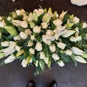 4ft Lily &amp; Rose Casket Spray