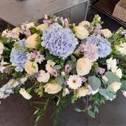 4ft Hydrangea &amp; Rose Casket spray