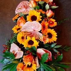 Stemmed  sunny spray