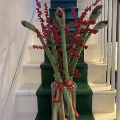 Merry Berry vase arrangement