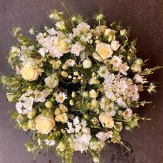 Delicate White Wreath