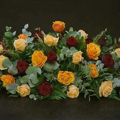 Mixed Rose Casket